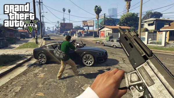 Grand Theft Auto V con la Realidad Virtual