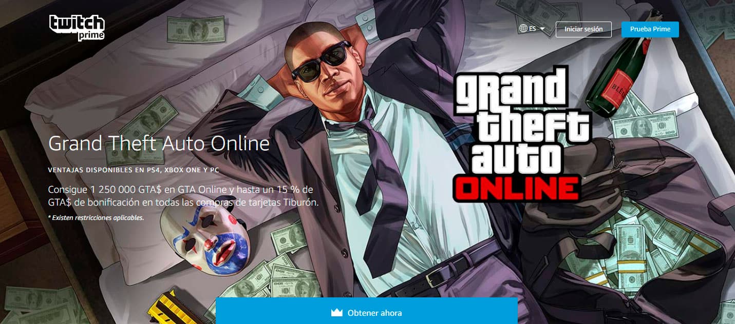 ventajas de twitch prime